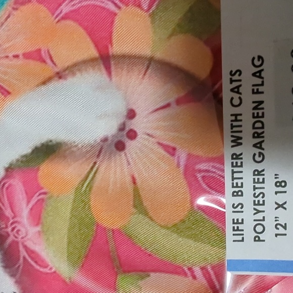 Garden Flag 😺😹"Life Is Better With Cats 😻 12.5" X 18" Fade Resistance Durabl… - Picture 5 of 6